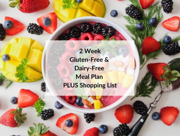 Gluten-Free and Dairy-Free Meal Plan Picture