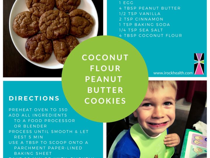 Coconut Flour Peanut Butter Cookies