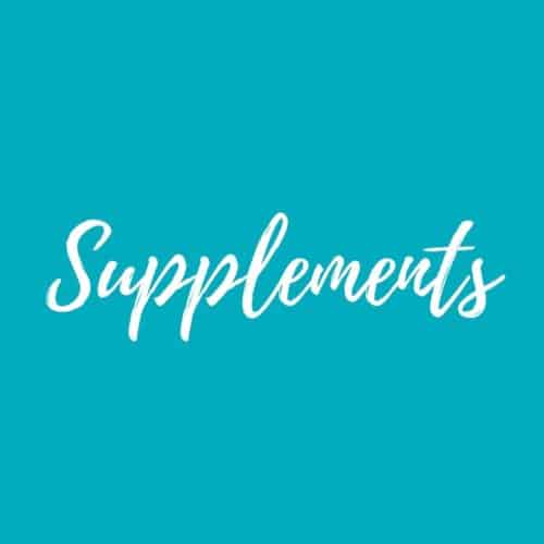 Picture designating where to click to purchase supplements. 